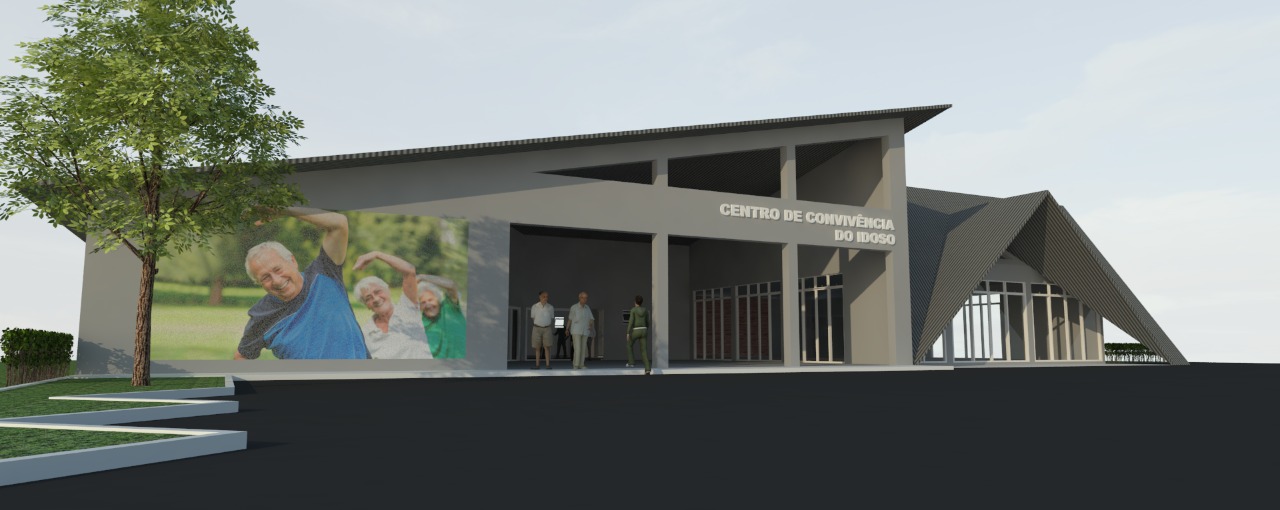 Centro do Idoso: projeto contará com piscina aquecida e atenderá idosos assistidos pela Assistência Social e Departamento do Idoso