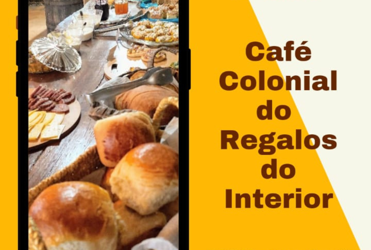 Tradicional Café Colonial Regalos do Interior acontece no domingo (28) em Lajeado Grande