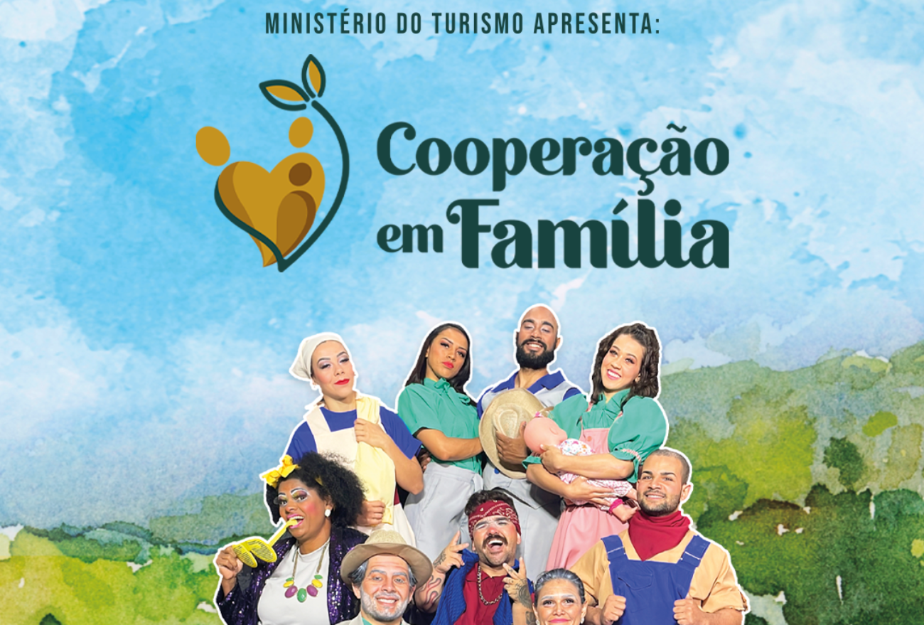 Xaxim será palco para o espetáculo gratuito “Cooperação em Família”