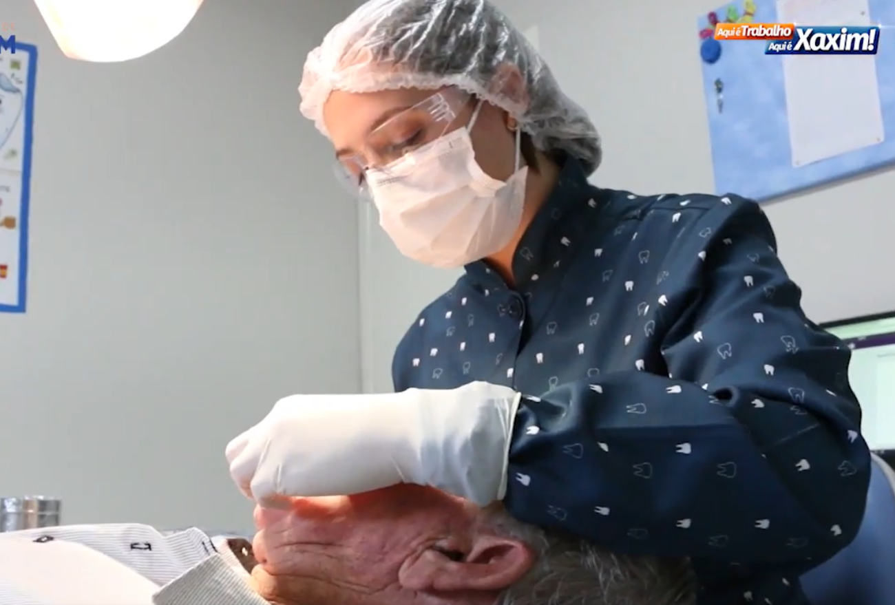 Dentistas atuam nas unidades de saúde em xaxim