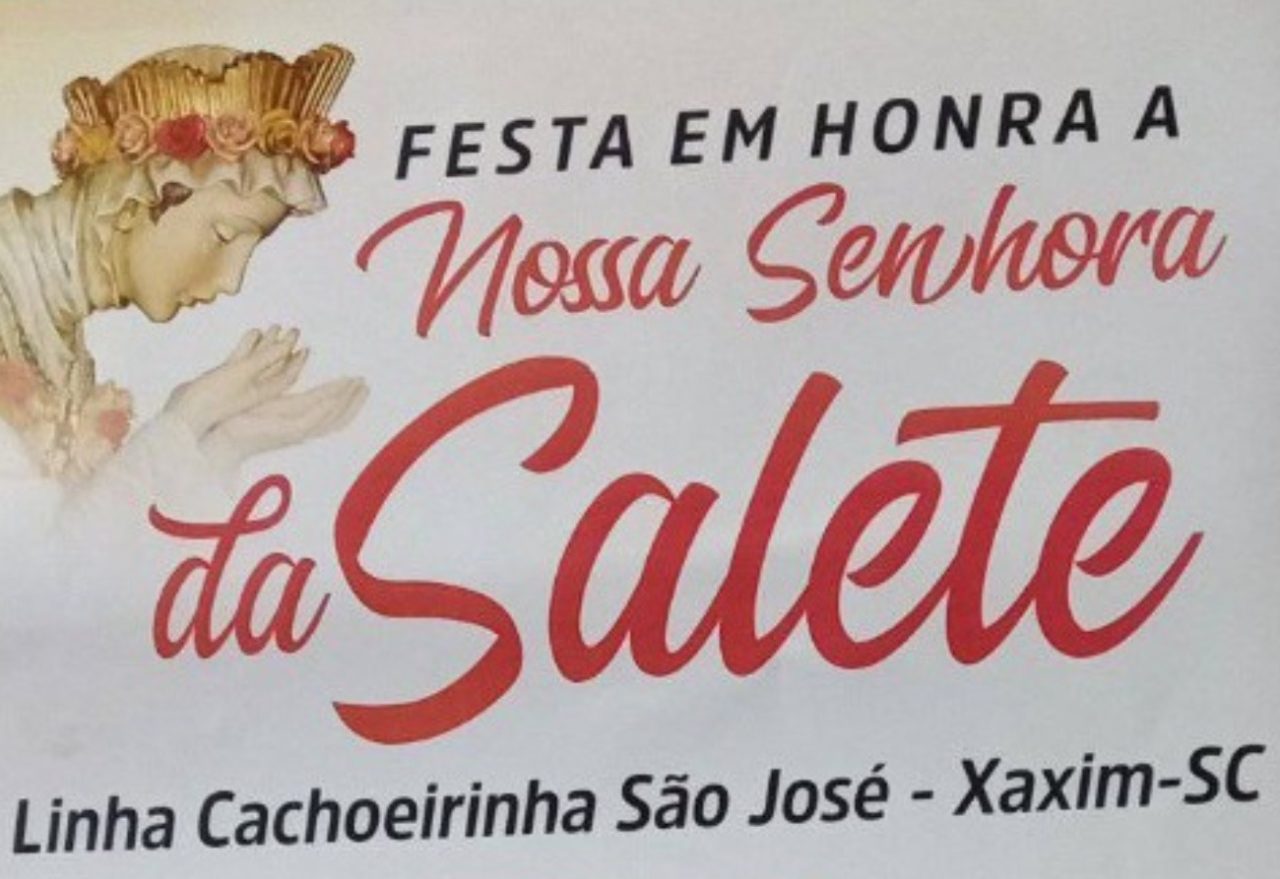 Comunidade de Linha Cachoeirinha promove festa em honra da Nossa Senhora da Salete