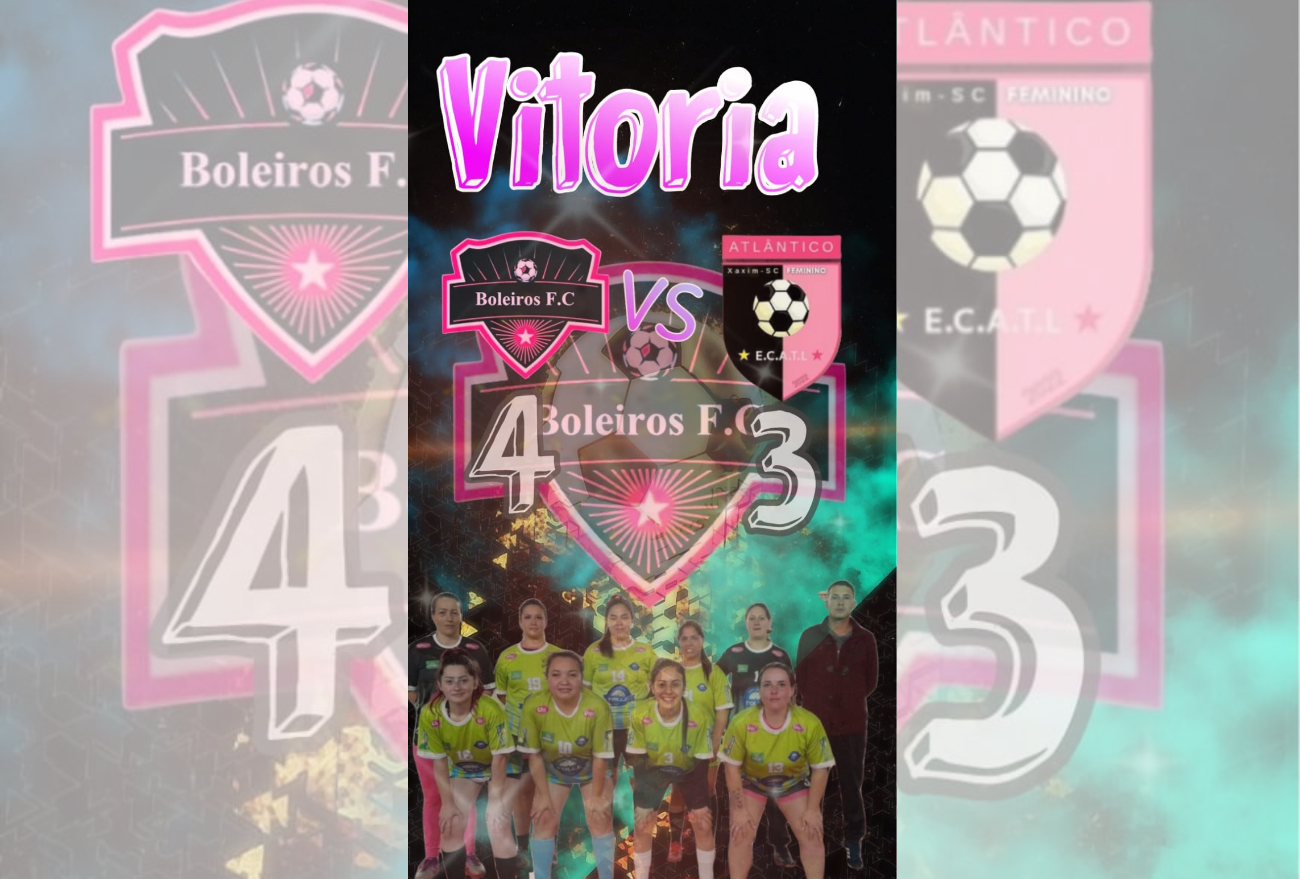 Boleiros FC Feminino vence amistoso no feriado de 7 de Setembro