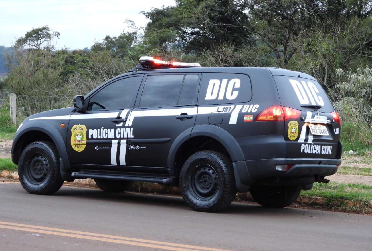 Polícia Civil de Santa Catarina, cumpre mandado de prisão em desfavor de investigada na “Operação Imperadores”
