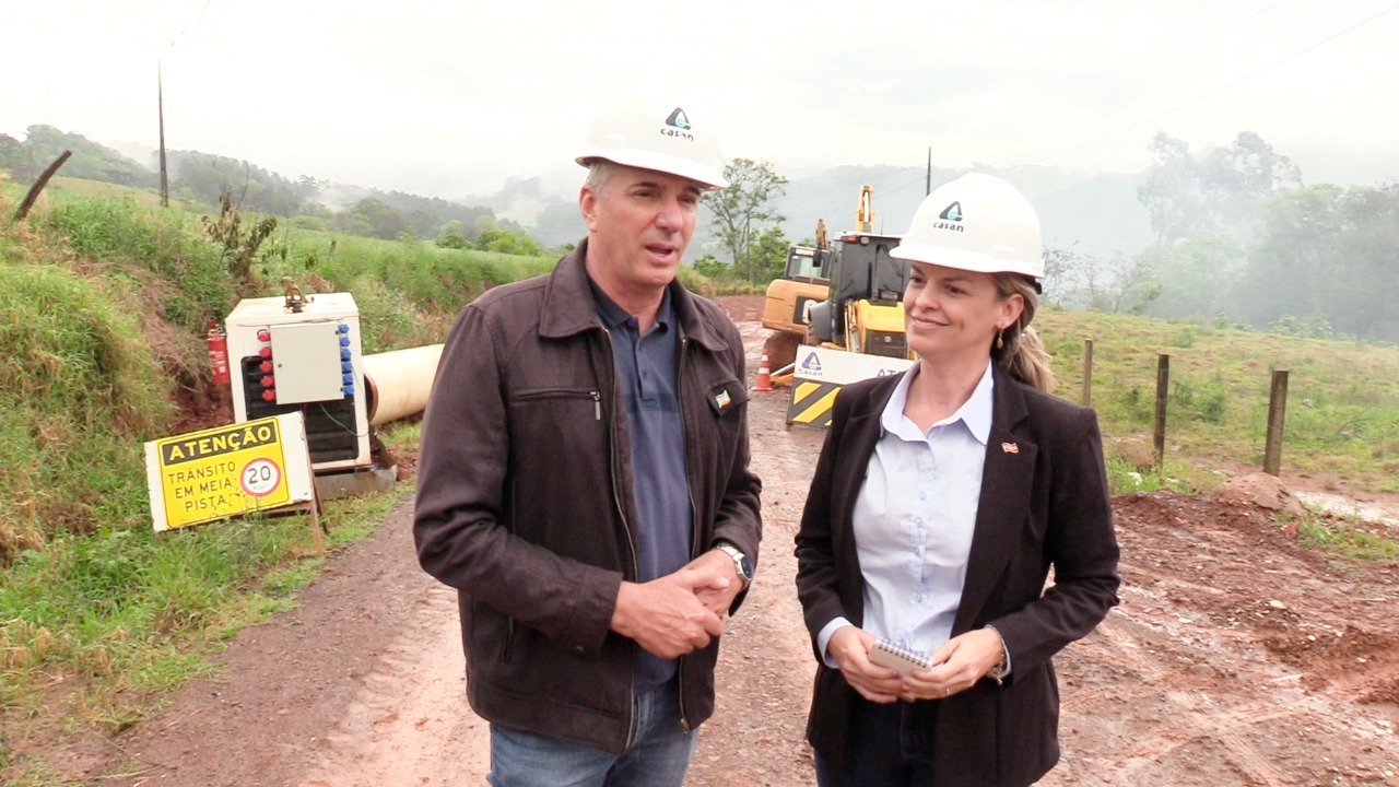 CASAN anuncia compra de terreno para construção de reservatório de água em Xaxim