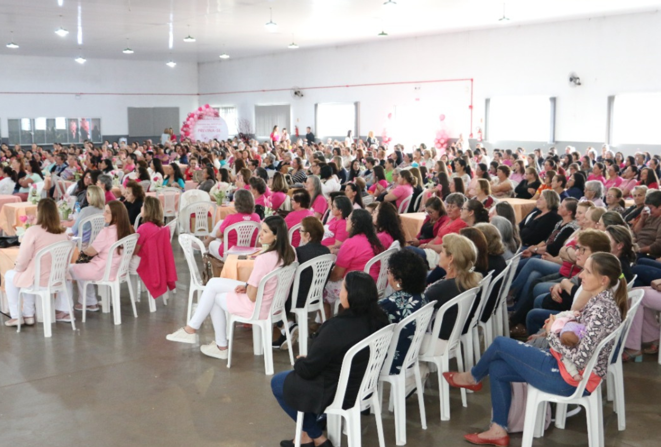 Em Xaxim, 1º Encontro das Mulheres reúne mais de 500 participantes