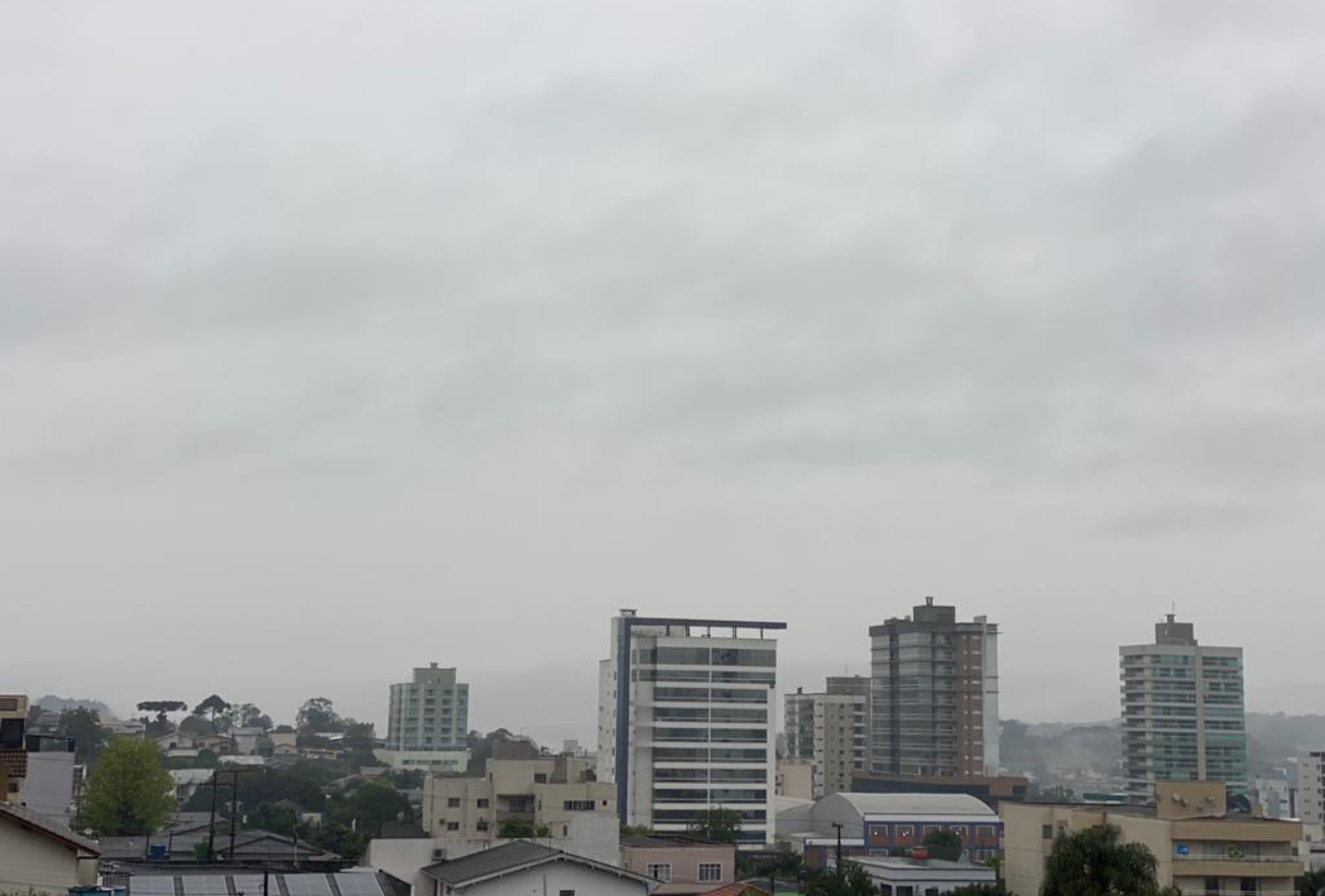 Defesa Civil emite alerta com relação a chuvas intensas em Xaxim