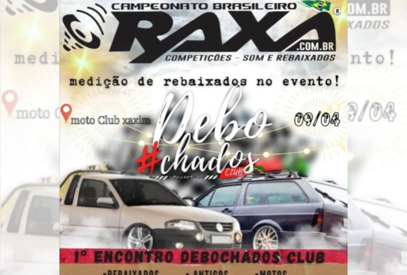 Campeonato de carros rebaixados é novidade no encontro de som