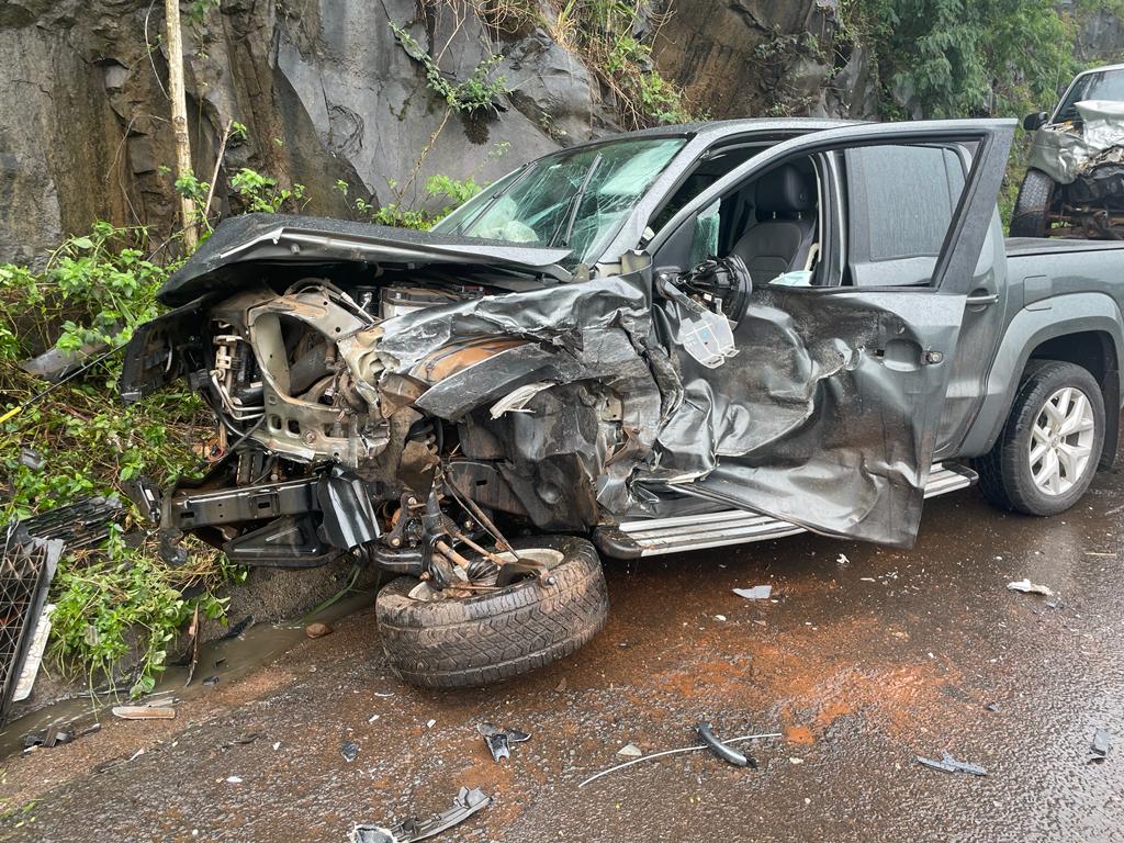 Acidente de trânsito deixa vítimas feridas em Chapecó