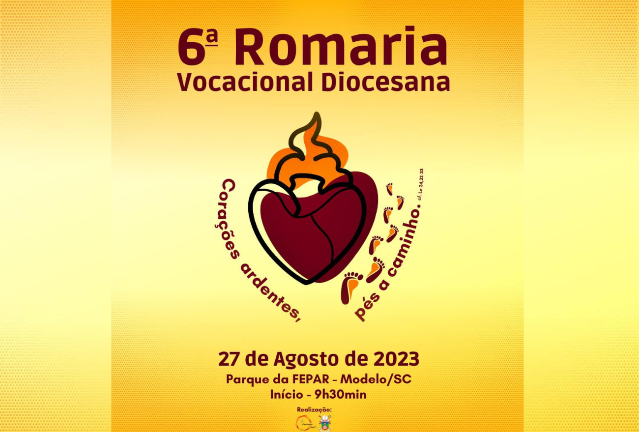 Paroquia São Luiz Gonzaga abre inscrições para a 6º Romaria Vocacional Diocesana